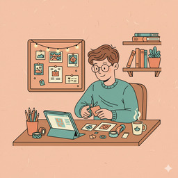 Ilustrasi Self Making Invitation